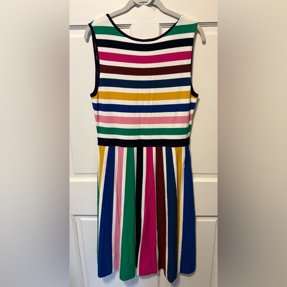 NWT Boden Gracie striped knitted sweater dress sleeveless women’s 12 uk 16 new - Picture 7 of 7